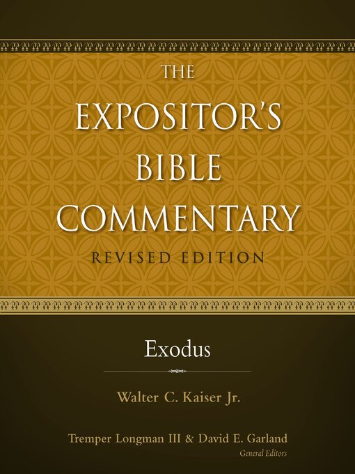 Title details for Exodus by Walter C. Kaiser, Jr. - Available